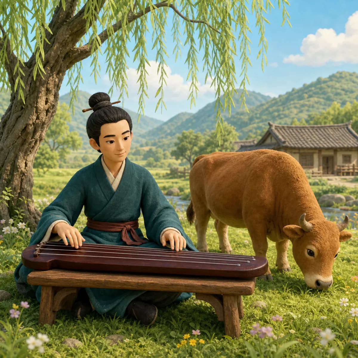 对牛弹琴封面