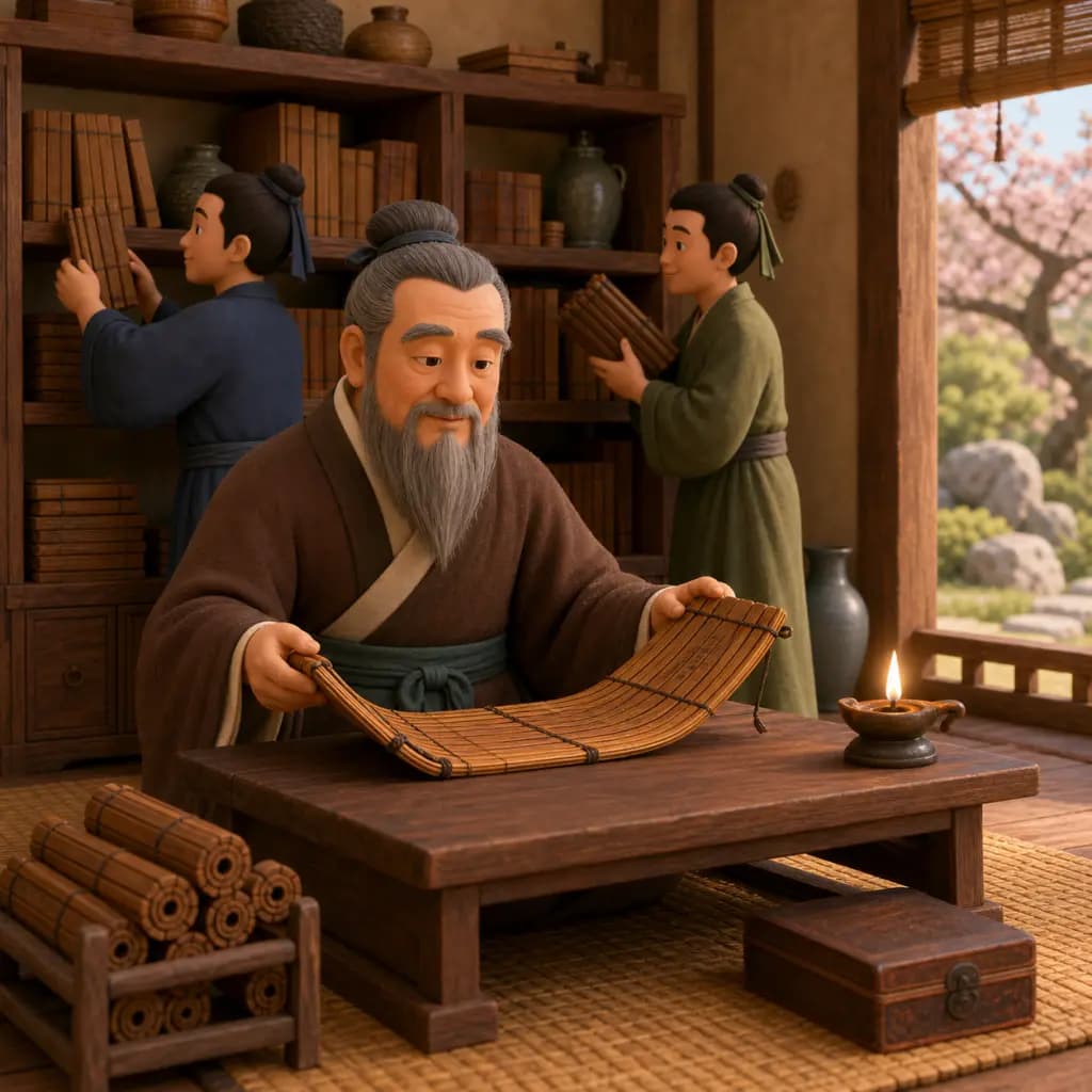 韦编三绝封面