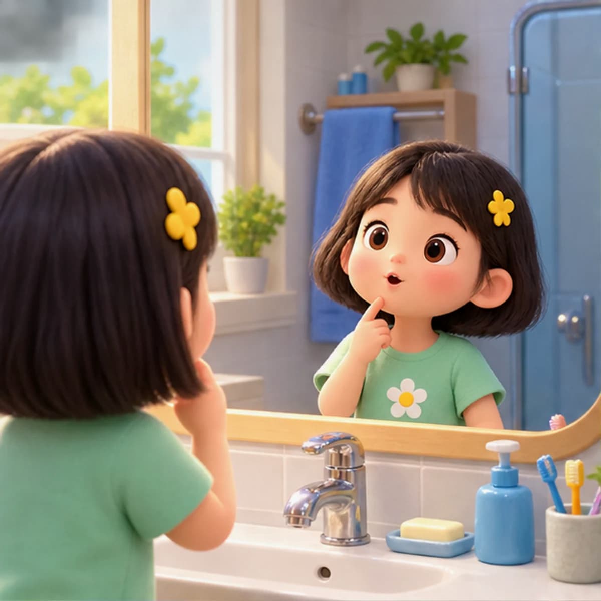 镜子为什么能照出我封面