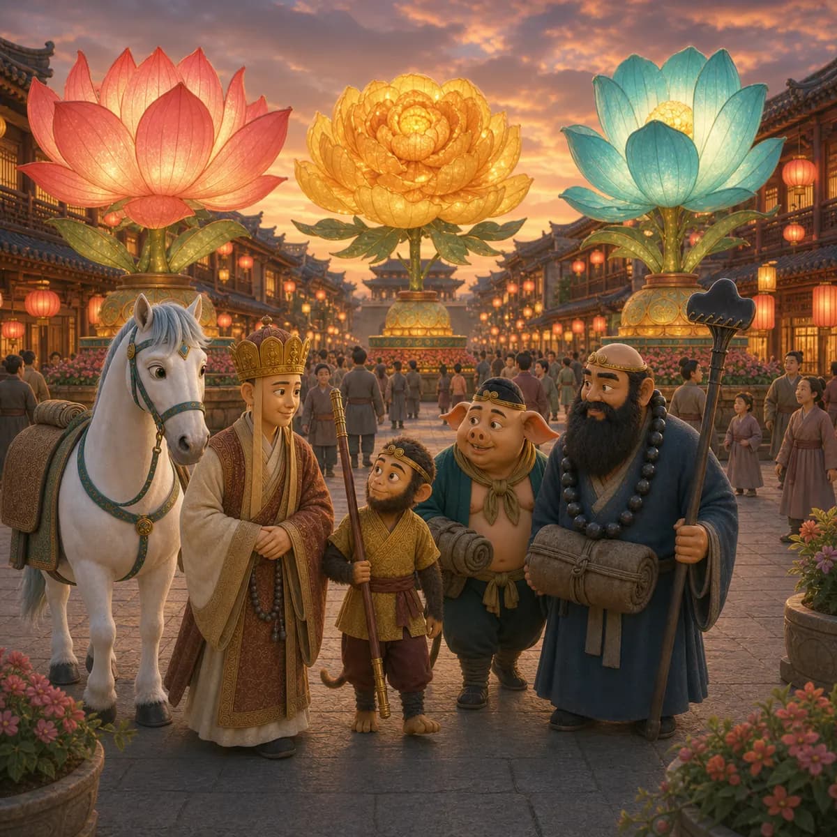 金平府守花灯封面
